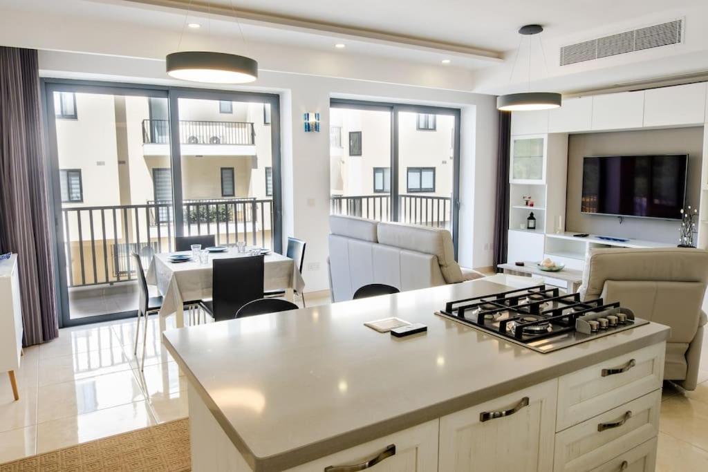 Mellieha, Luxury 3 Bedroom Azure Maisonette Eksteriør billede